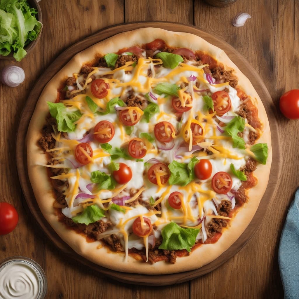 Super Taco Pizza